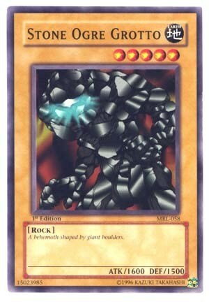 Stone Ogre Grotto Card Front