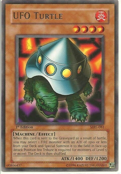 UFO Turtle Card Front