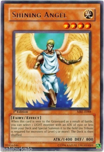 Shining Angel Card Front
