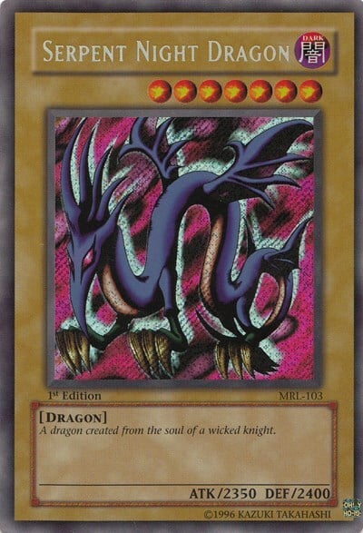 Serpent Night Dragon Card Front