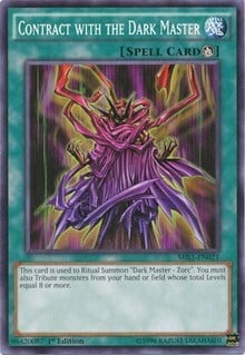 Contract with the Dark Master Card Front