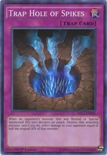 Trap Hole of Spikes Card Front