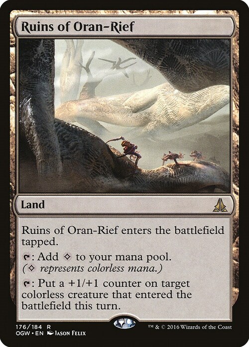 Ruins of Oran-Rief Card Front