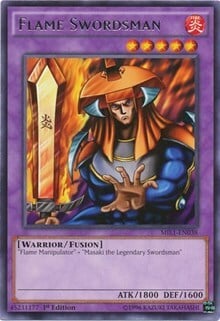 Flame Swordsman Card Front