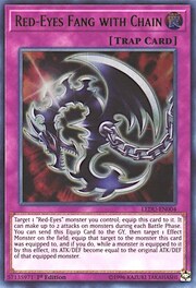 Red-Eyes Fang with Chain · Ultra Rare 004