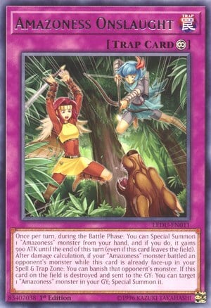 Assalto Amazoness Card Front