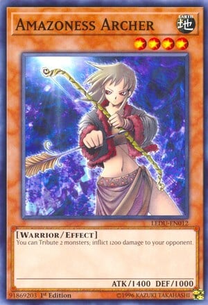 Amazoness Archer Card Front