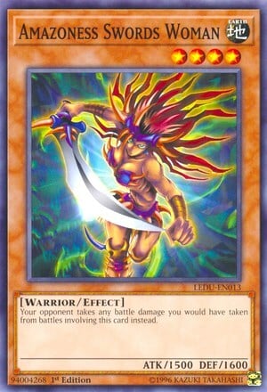 Amazoness Swords Woman Card Front