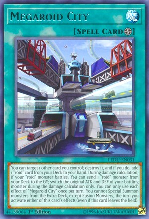 Megaroid City Card Front