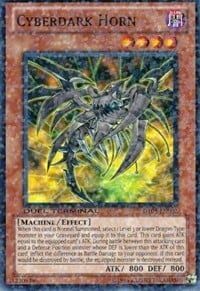 Cyberdark Horn Card Front