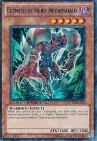 Elemental HERO Necroshade Card Front