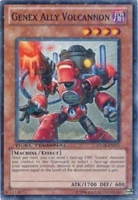 Genex Ally Volcannon Card Front