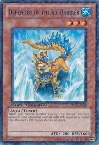 Defender of the Ice Barrier Card Front