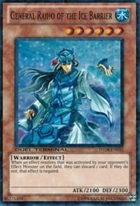 General Raiho of the Ice Barrier Card Front