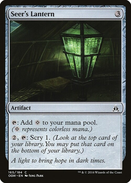 Seer's Lantern Card Front