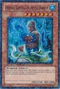 General Gantala of the Ice Barrier Card Front