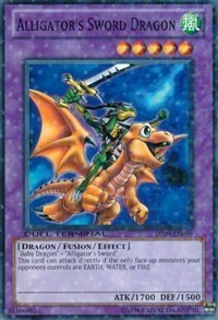 Alligator's Sword Dragon Card Front