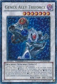 Genex Ally Triforce Card Front
