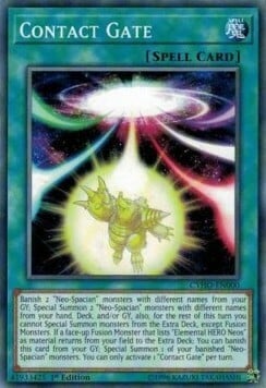 Contact Gate Card Front