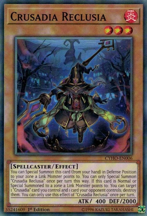 Crusadia Reclusia Card Front