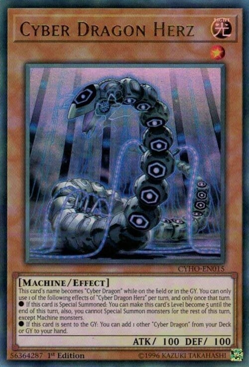 Cyber Dragon Herz Card Front
