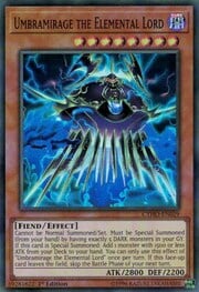 Umbramirage the Elemental Lord · Super Rare 019