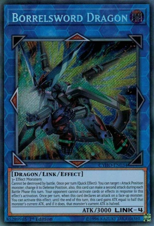 Borrelsword Dragon Card Front