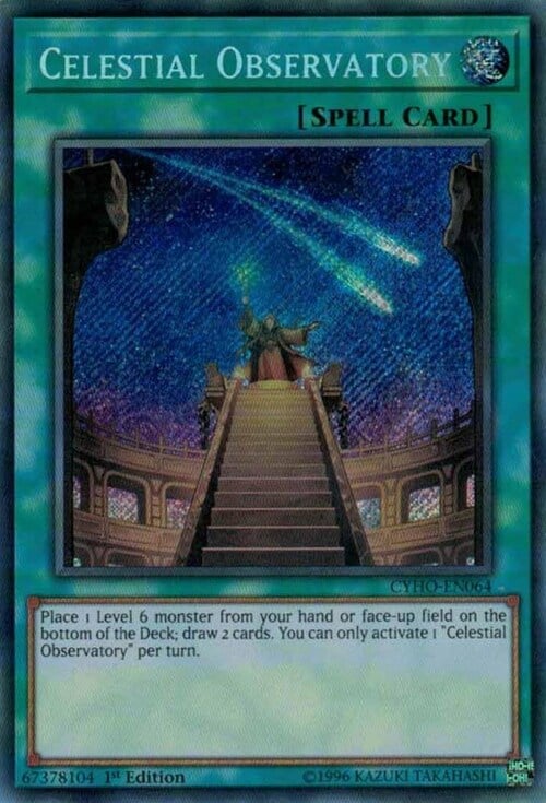 Celestial Observatory Card Front