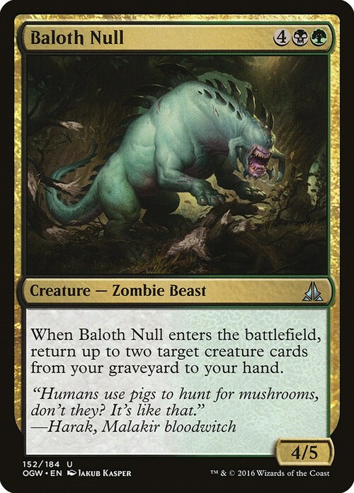 Baloth Null Card Front