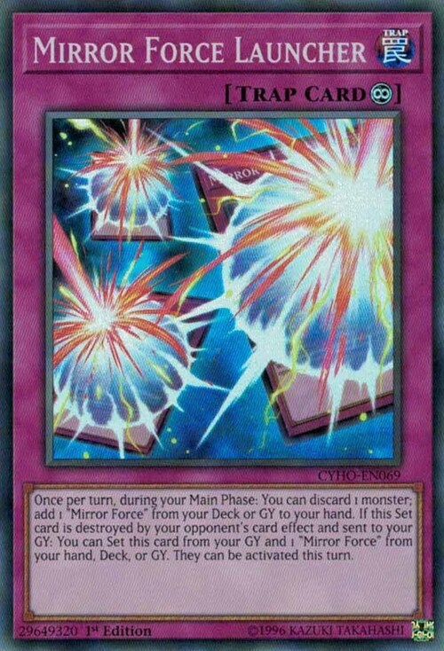 Mirror Force Launcher Card Front