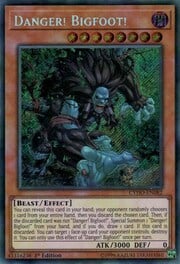 Danger! Bigfoot! · Secret Rare 082sec
