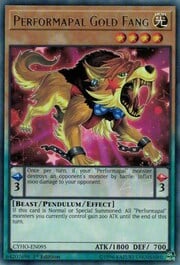 Performapal Gold Fang · Rare 095