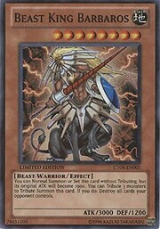 Beast King Barbaros · Super Rare 005