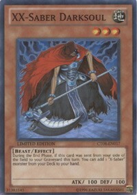 XX-Saber Darksoul Card Front