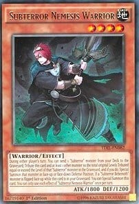 Subterror Nemesis Warrior Card Front