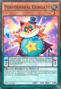 Performapal Gongato Card Front