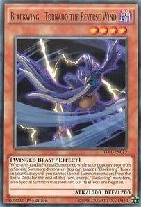 Blackwing - Tornado the Reverse Wind Card Front
