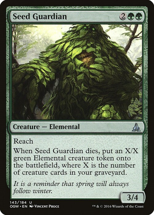 Seed Guardian Card Front