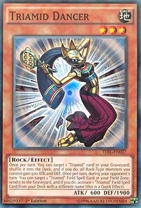 Triamid Dancer Card Front