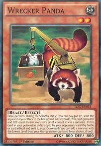 Wrecker Panda Card Front