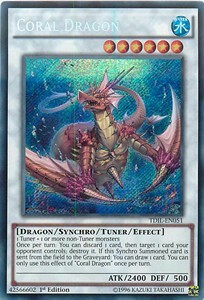 Coral Dragon Card Front