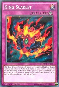 King Scarlet Card Front