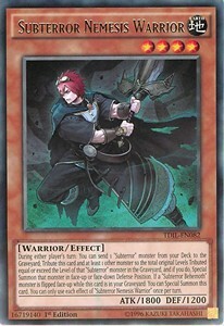 Subterror Nemesis Warrior Card Front