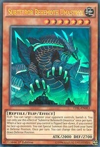 Subterror Behemoth Umastryx Card Front
