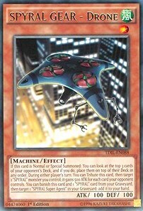 SPYRAL GEAR - Drone Card Front
