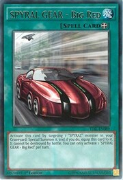 SPYRAL GEAR - Big Red · Rare 089