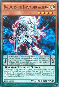 Dragodies, the Empowered Warrior Card Front