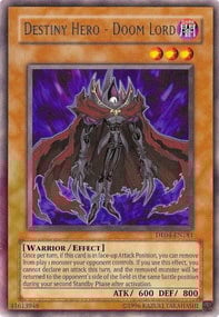Destiny Hero - Doom Lord Card Front