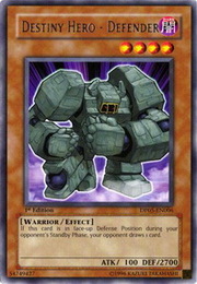 Destiny Hero - Defender · Rare 006