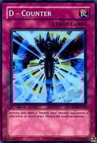 D - Counter Card Front